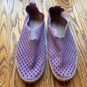 ILSE JACOBSEN HORNBAEK Tulip Flat Slip-On Low-Top shoes Lilac Purple Size 41